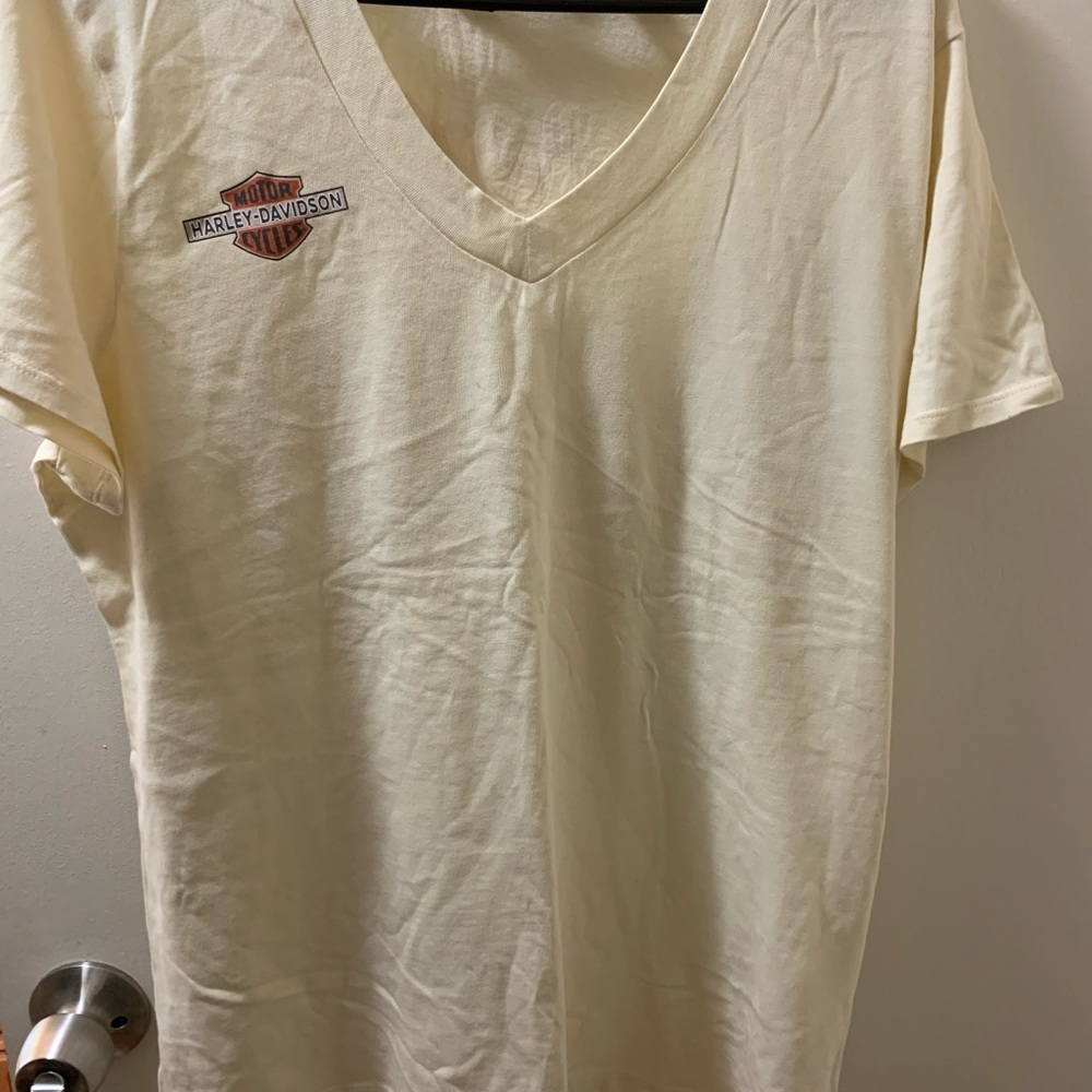 Harley Davidson v neck
